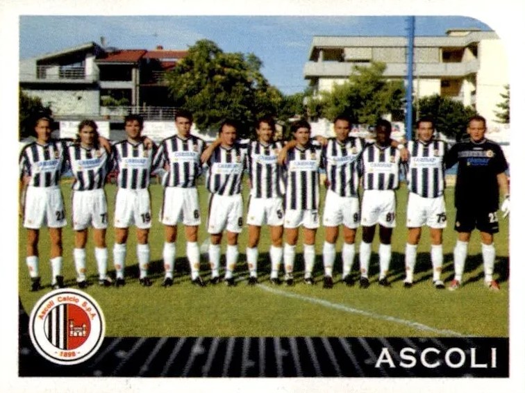 Ascoli 2002-2003: Savini è il numero 19